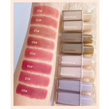 Load image into Gallery viewer, 8 Colors Matte Velvet Lip Gloss Lipstick Non-fading Long-lasting Nude Matte Lip Glaze Women Lip Makeup Cosmetics