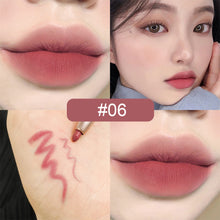 Load image into Gallery viewer, 10 Colors Matte Lipliner Lipstick Non-fading Waterproof Long-lasting Nude Matte Lipstick Women Lip Makeup Cosmetics
