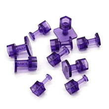 Load image into Gallery viewer, 10Pcs Car Repair Pit Puller Pulling Tabs Transparent Gasket Dent Repair Hail Dent Removal Tools Paintless Kit