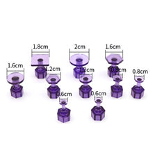 Load image into Gallery viewer, 10Pcs Car Repair Pit Puller Pulling Tabs Transparent Gasket Dent Repair Hail Dent Removal Tools Paintless Kit