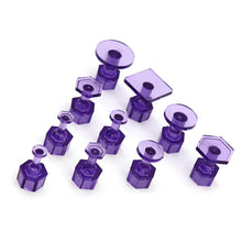 Load image into Gallery viewer, 10Pcs Car Repair Pit Puller Pulling Tabs Transparent Gasket Dent Repair Hail Dent Removal Tools Paintless Kit
