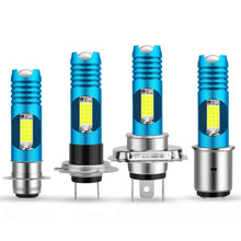 Load image into Gallery viewer, RGB H4/H7/P15D/BA20D Motorcycle Headlight LED Hi/Low Canbus Led Bulb Moto Fog Driving Lights DRL Scooter Front Lamp