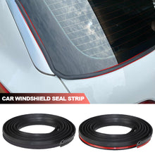 Load image into Gallery viewer, 1.7m Car Wiper Front Windshield Panel Moulding Seal Strip Rubber Dustproof Soundproof Sealing Strip Car Dashboard Windshield
