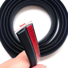Load image into Gallery viewer, 1.7m Car Wiper Front Windshield Panel Moulding Seal Strip Rubber Dustproof Soundproof Sealing Strip Car Dashboard Windshield
