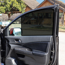 Load image into Gallery viewer, 2Pcs Car Side Window Sun Shades Stickers PVC Protection Window Sunscreen Cover Black Sunshade