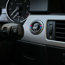 Load image into Gallery viewer, Car Start Decoration Circle Decal Stickers Start Up Engine One-Click Button For BMW 3 Series E90 E92 E93 320i Z4 E89 2009-2012