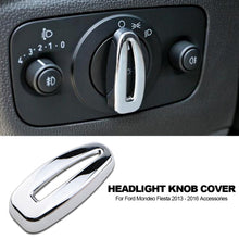 Load image into Gallery viewer, Car Headlight Knob Cover Head Light Adjustment Knob Sticker For Ford Mondeo Fiesta 2013 - 2016 Accessories