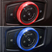 Load image into Gallery viewer, Car Front Head Lights Switch Button Knob Cover Trim Fit for Ford Focus 3 MK3 Kuga Escape 2012 - 2019 Head Lamps Accessories
