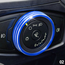 Load image into Gallery viewer, Car Front Head Lights Switch Button Knob Cover Trim Fit for Ford Focus 3 MK3 Kuga Escape 2012 - 2019 Head Lamps Accessories