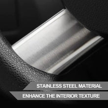 Load image into Gallery viewer, 4Pcs/set Car Steering Wheel Panel Sequins Cover Trim Stainless Steel Accessories for Ford Focus 2 Mk2 2005-2012
