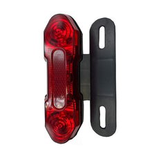 Load image into Gallery viewer, 1Pc 12V Motorcycle Electric Bicycle Ebike Taillight Signal Rear Rack Lamp Tail Light Night Traffic Warning Light
