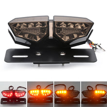 Load image into Gallery viewer, Universal Motorcycle Accessories Tail Light Rear Lights Stop Moto Flasher Turn Signal 12V Waterproof Moto Bike Parts