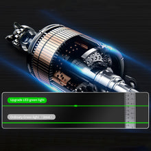 Load image into Gallery viewer, 2 Lines Mini Green Laser Level Vertical & Horizontal Cross Line Super Powerful Laser Beam Line With Battery Charger