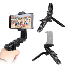 Load image into Gallery viewer, Mini Tripod for Phone Smartphone Handheld Tripie for Cell Phone Tabletop Tripod for Gopro Action Camera Holder Tripode Go Pro