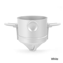 Load image into Gallery viewer, Foldable Stainless Steel Coffee Filter Drip Coffee Tea Holder Reusable Paperless Coffee Strainer Coffee Funnel Pour Over Holder