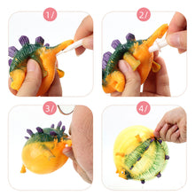 Load image into Gallery viewer, Funny Blowing Animals Inflate Dinosaur Vent Balls Antistress Hand Balloon Kids Fidget Party Games Toys for Children Gift