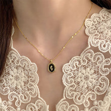 Load image into Gallery viewer, Dropping Tulip Flower Necklace Vintage Design Sense Collar Chain Temperament Necklace Women Jewelry Neck Chain
