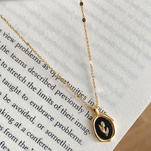 Load image into Gallery viewer, Dropping Tulip Flower Necklace Vintage Design Sense Collar Chain Temperament Necklace Women Jewelry Neck Chain
