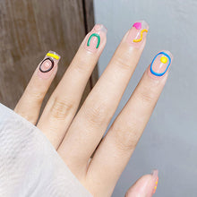 Load image into Gallery viewer, 3D Thin and Transparent Nail Enhancement Sticker Back Glue Nail Sticker Nail Enhancement Sticker Nail Art Stickers
