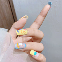 Load image into Gallery viewer, 3D Thin and Transparent Nail Enhancement Sticker Back Glue Nail Sticker Nail Enhancement Sticker Nail Art Stickers