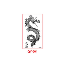 Load image into Gallery viewer, Butterfly Tattoo Sticker Waterproof Durable Snake Pistol for Men and Women Color Artistic Flower Totem Waterproof Tattoo Sticker