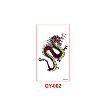 Load image into Gallery viewer, Butterfly Tattoo Sticker Waterproof Durable Snake Pistol for Men and Women Color Artistic Flower Totem Waterproof Tattoo Sticker