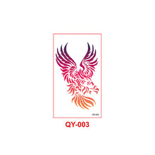 Load image into Gallery viewer, Butterfly Tattoo Sticker Waterproof Durable Snake Pistol for Men and Women Color Artistic Flower Totem Waterproof Tattoo Sticker