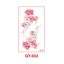 Load image into Gallery viewer, Small Fresh Tattoo Sticker Waterproof Durable Snake Pistol for Men and Women Color Artistic Flower Totem Waterproof Tattoo Sticker