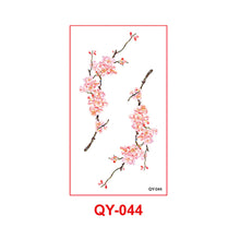 Load image into Gallery viewer, Small Fresh Tattoo Sticker Waterproof Durable Snake Pistol for Men and Women Color Artistic Flower Totem Waterproof Tattoo Sticker