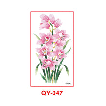 Load image into Gallery viewer, Small Fresh Tattoo Sticker Waterproof Durable Snake Pistol for Men and Women Color Artistic Flower Totem Waterproof Tattoo Sticker