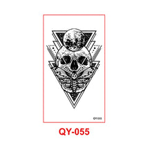 Load image into Gallery viewer, Small Fresh Tattoo Sticker Waterproof Durable Snake Pistol for Men and Women Color Artistic Flower Totem Waterproof Tattoo Sticker
