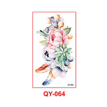 Load image into Gallery viewer, Small Fresh Tattoo Sticker Waterproof Durable Snake Pistol for Men and Women Color Artistic Flower Totem Waterproof Tattoo Sticker