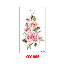 Load image into Gallery viewer, Small Fresh Tattoo Sticker Waterproof Durable Snake Pistol for Men and Women Color Artistic Flower Totem Waterproof Tattoo Sticker
