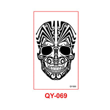 Load image into Gallery viewer, Small Fresh Tattoo Sticker Waterproof Durable Snake Pistol for Men and Women Color Artistic Flower Totem Waterproof Tattoo Sticker