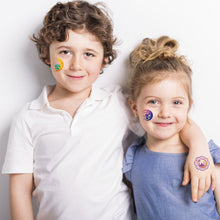 Load image into Gallery viewer, Children Moon Tattoo Stickers Face Stickers Ramadan Party Waterproof Tattoo Stickers Creativesummer Fashion Tattoo Stickers