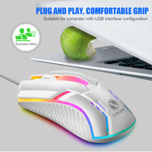 Load image into Gallery viewer, Wired Backlit Mouse Competitive Gaming Mouse Notebook Office Luminous Mouse