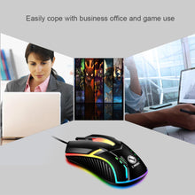 Load image into Gallery viewer, Wired Backlit Mouse Competitive Gaming Mouse Notebook Office Luminous Mouse