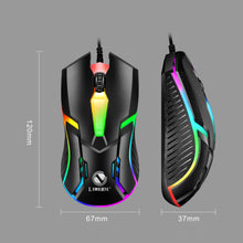 Load image into Gallery viewer, Wired Backlit Mouse Competitive Gaming Mouse Notebook Office Luminous Mouse