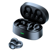 Load image into Gallery viewer, Earphone Bluetooth 5.3 Ear Clip on Ear Earring Wireless Headphones Sports Headsets Ear Hook with Mic