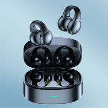 Load image into Gallery viewer, Earphone Bluetooth 5.3 Ear Clip on Ear Earring Wireless Headphones Sports Headsets Ear Hook with Mic