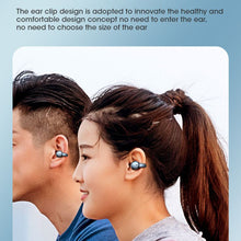 Load image into Gallery viewer, Earphone Bluetooth 5.3 Ear Clip on Ear Earring Wireless Headphones Sports Headsets Ear Hook with Mic