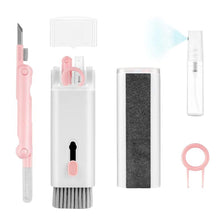 Load image into Gallery viewer, 7 in 1 Cleaning Kit Computer Keyboard Cleaner Brush Earphones Cleaning Pen For AirPods iPhone Cleaning Tools Keycap Puller Set