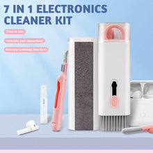 Load image into Gallery viewer, 7 in 1 Cleaning Kit Computer Keyboard Cleaner Brush Earphones Cleaning Pen For AirPods iPhone Cleaning Tools Keycap Puller Set