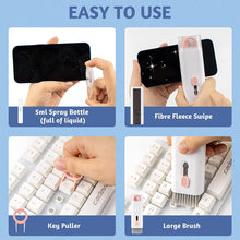 Load image into Gallery viewer, 7 in 1 Cleaning Kit Computer Keyboard Cleaner Brush Earphones Cleaning Pen For AirPods iPhone Cleaning Tools Keycap Puller Set