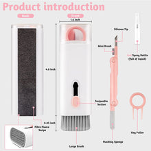 Load image into Gallery viewer, 7 in 1 Cleaning Kit Computer Keyboard Cleaner Brush Earphones Cleaning Pen For AirPods iPhone Cleaning Tools Keycap Puller Set