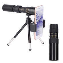 Load image into Gallery viewer, Professional Monocular Telescope Powerful Binoculars with Tripod&phone Holder for Camping Travel Portable Telescope 4K 10-300X40