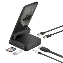 Load image into Gallery viewer, 8 In 1 Type C HUB Docking Station Phone Stand Dex Pad Station USB C To HDMI-compatible Dock Power Charger Kit for For Samsung