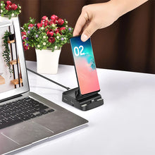 Load image into Gallery viewer, 8 In 1 Type C HUB Docking Station Phone Stand Dex Pad Station USB C To HDMI-compatible Dock Power Charger Kit for For Samsung