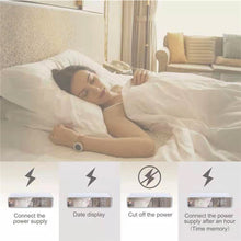 Load image into Gallery viewer, LED Electric Alarm Clock With Wireless Charger Desktop Digital Despertador Thermometer Clock HD Mirror Clock Watch Table Decor
