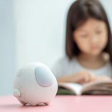 Load image into Gallery viewer, Cute Expression Alarm Clock Bedside Voice Control Night Light USB Chargeable Child Snooze Alarm Clock Kid Gift Digital LED Clock